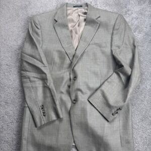 Hart Schaffner Marx Men's 44R 2 Button Blazer Houndstooth